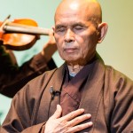 Thay offering the Namovalokiteshvara chant in Hong Kong, 2013. Photo: Kelvin Cheuk
