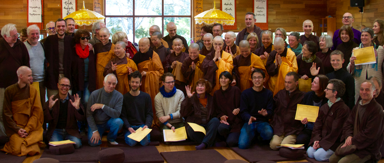 2016 Great Ordination Plum Village - 14MT Transmission - 1