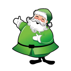 A Green Santa and A Hug of Love | Plum Village