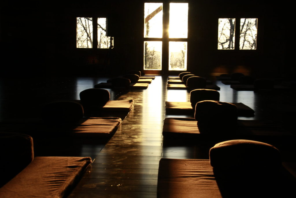 Upper Hamlet's Still Water Meditation Hall