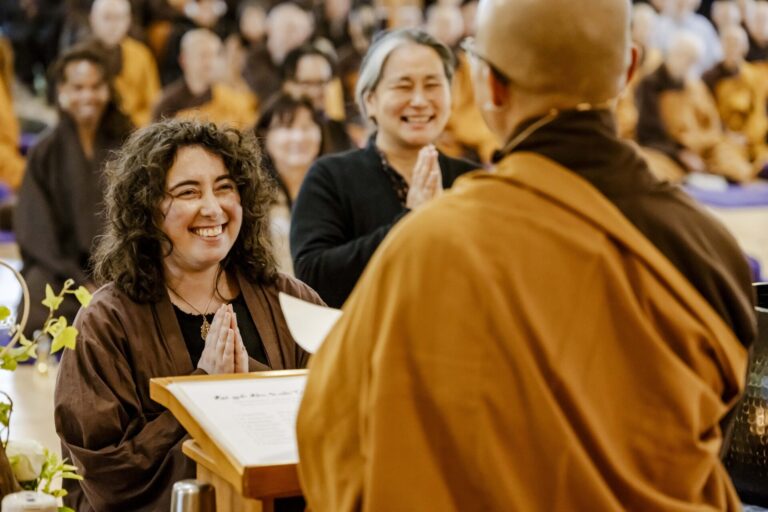 La joie de grandir dans la Sangha