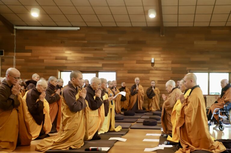 Cérémonie d’ouverture de la retraite des pluies 2025-26